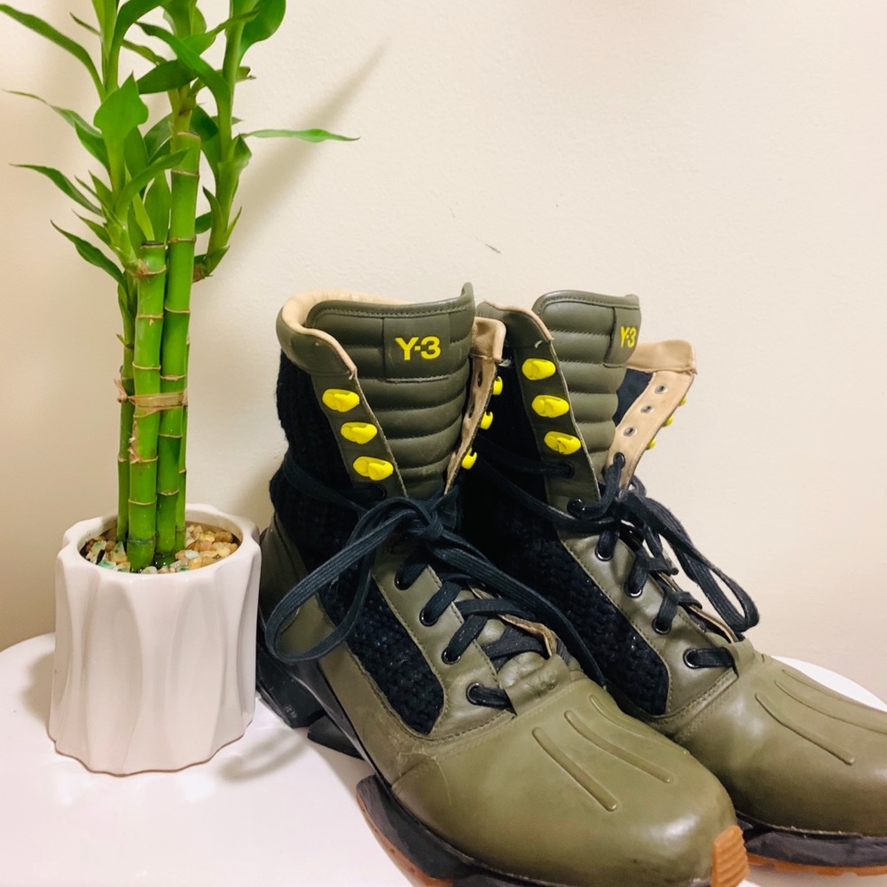 Adidas Y3 Warrior Combat Boots